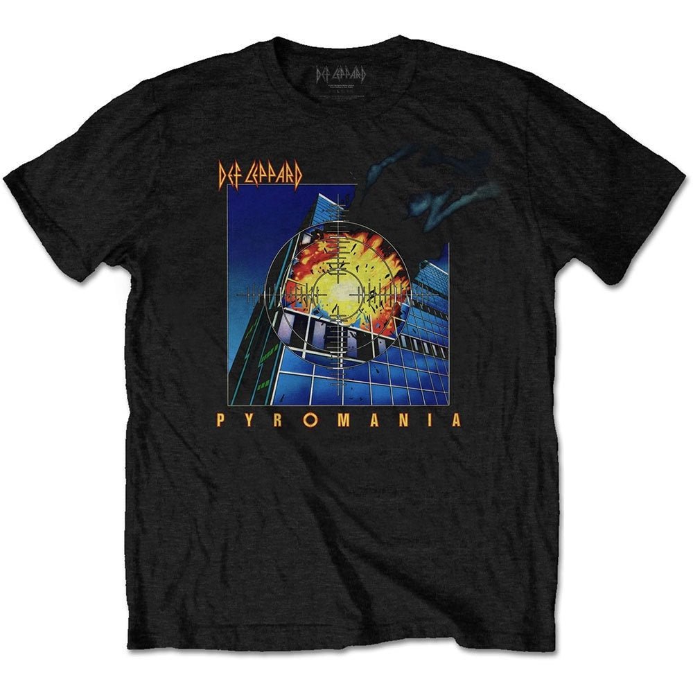 Def Leppard T-Shirt - Pyromania - Official Licensed Design - Worldwide Shipping - Jelly Frog