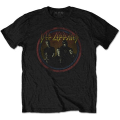 Def Leppard T-Shirt - Vintage Circle - Official Licensed Design - Worldwide Shipping - Jelly Frog