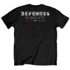 Deftones Adult T-Shirt - Static Skull (Back Print) - Official Licensed Design - Worldwide Shipping - Jelly Frog