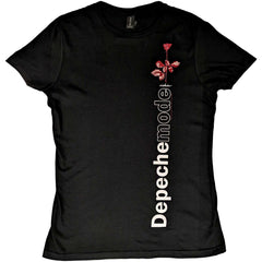 Depeche Mode Ladies T-Shirt - Violator Side Rose - Official Licensed Design - Worldwide Shipping - Jelly Frog