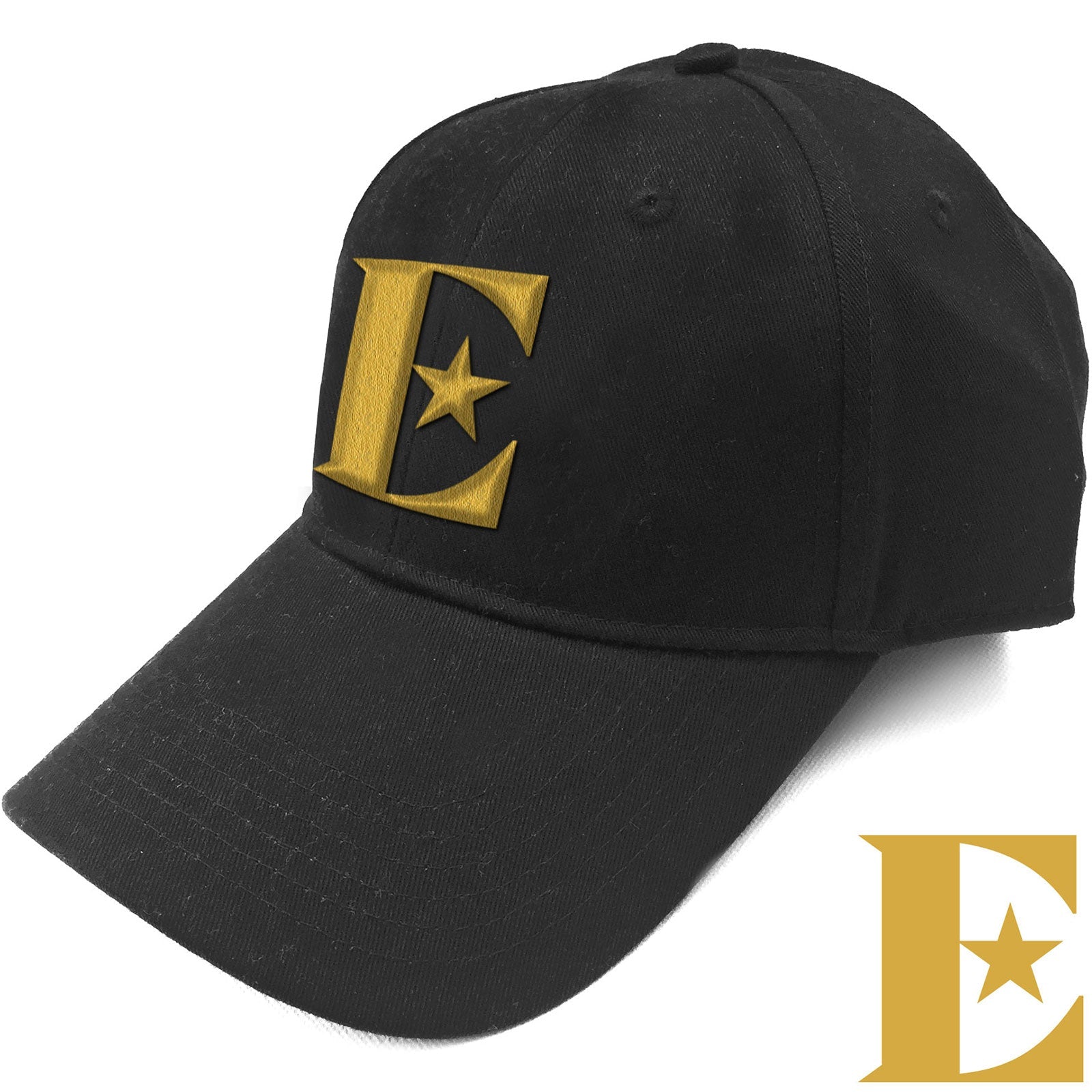 Elton John Baseball Cap - Gold E Design - Official Licensed Product - Jelly Frog