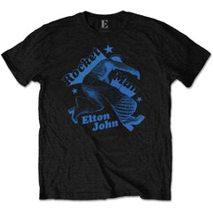 Elton John T-Shirt - Rocketman Jump - Unisex Official Licensed Design - Worldwide Shipping - Jelly Frog