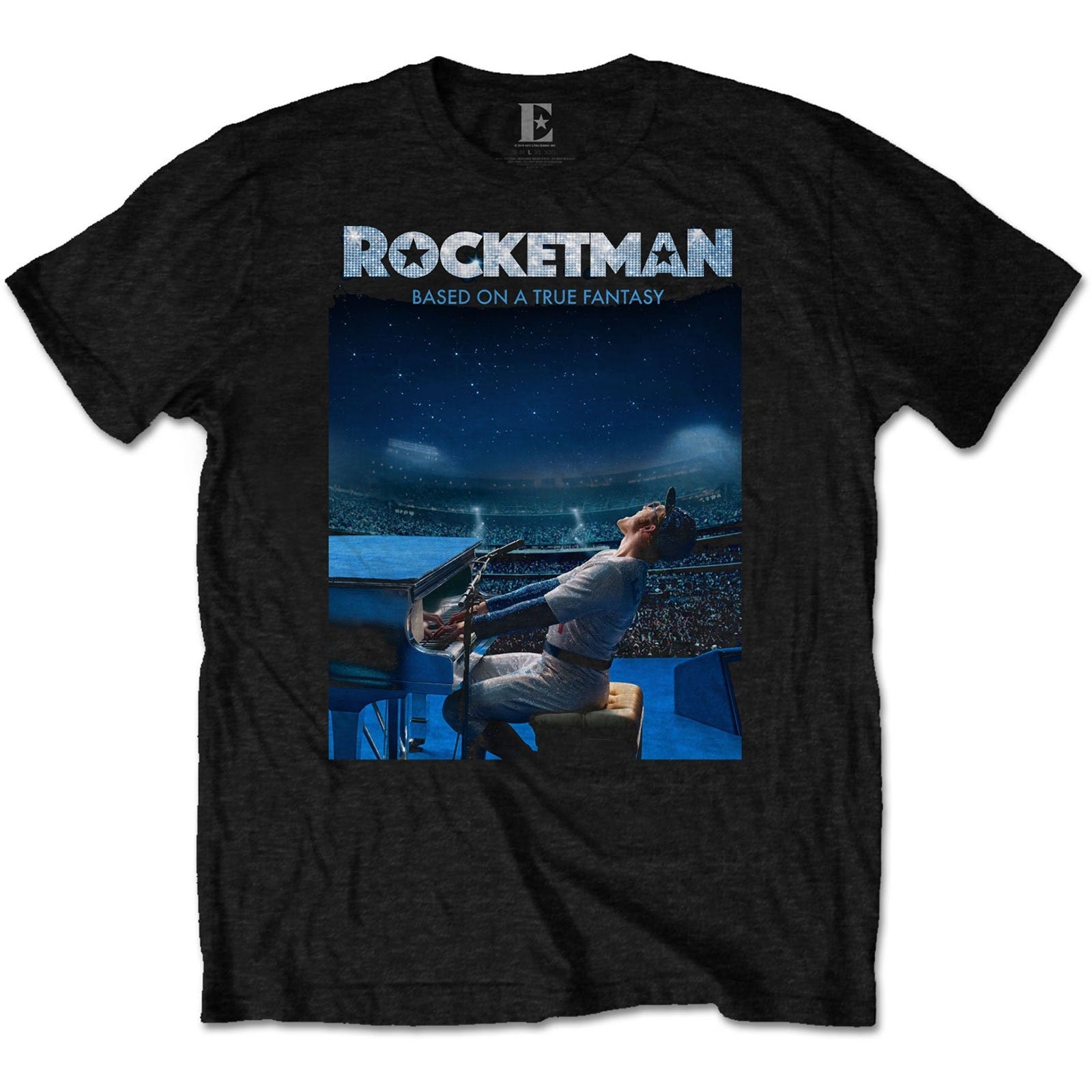 Elton John T-Shirt - Rocketman Starry Night - Unisex Official Licensed Design - Worldwide Shipping - Jelly Frog