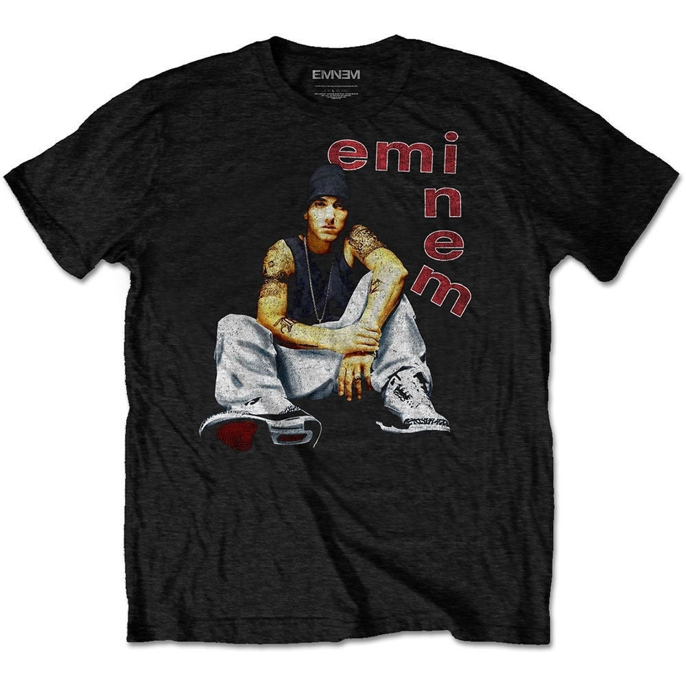 Eminem Adult T-Shirt - Letters - Official Licensed Design - Worldwide Shipping - Jelly Frog