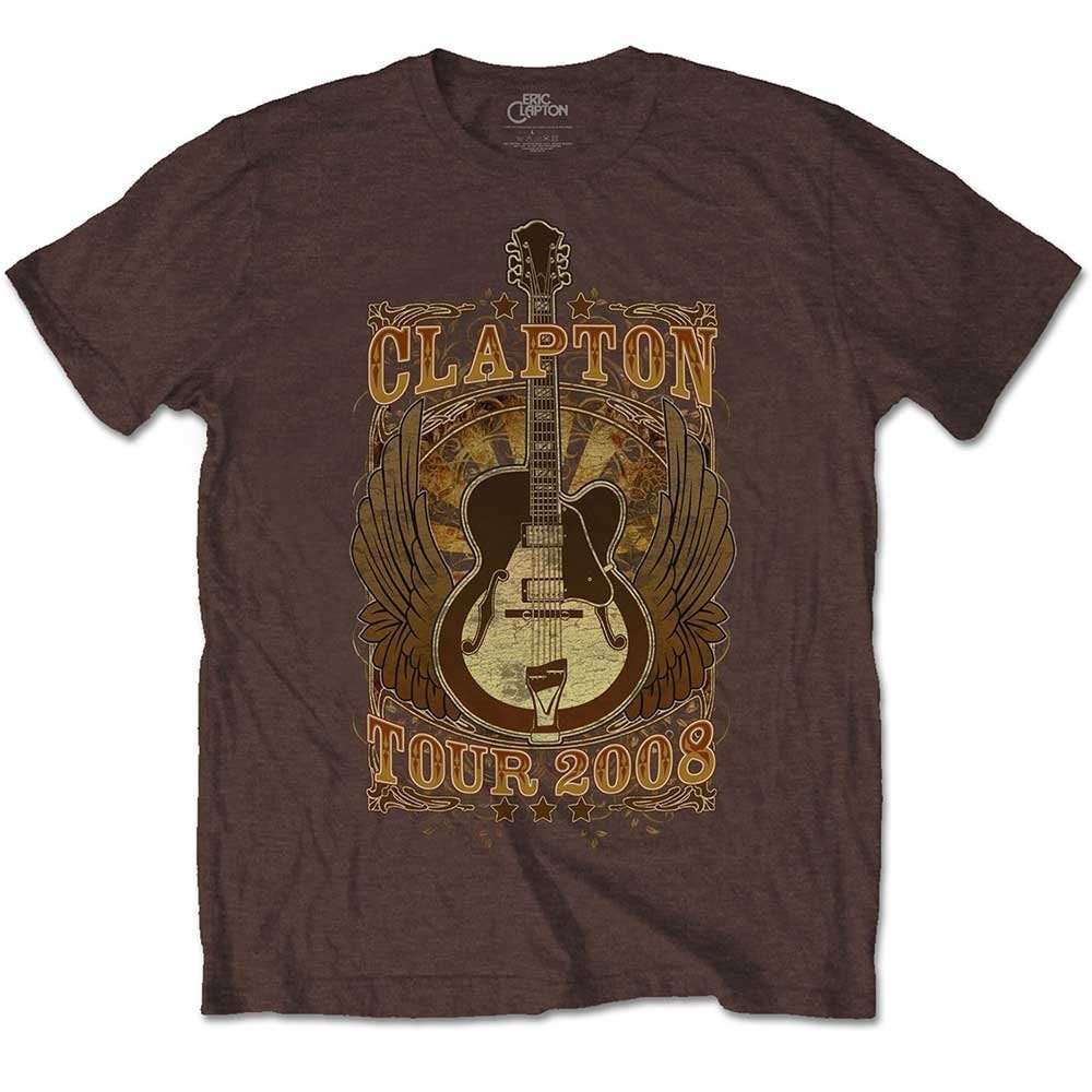 Eric Clapton T-Shirt - Tour 2008 - Unisex Official Licensed Design - Worldwide Shipping - Jelly Frog