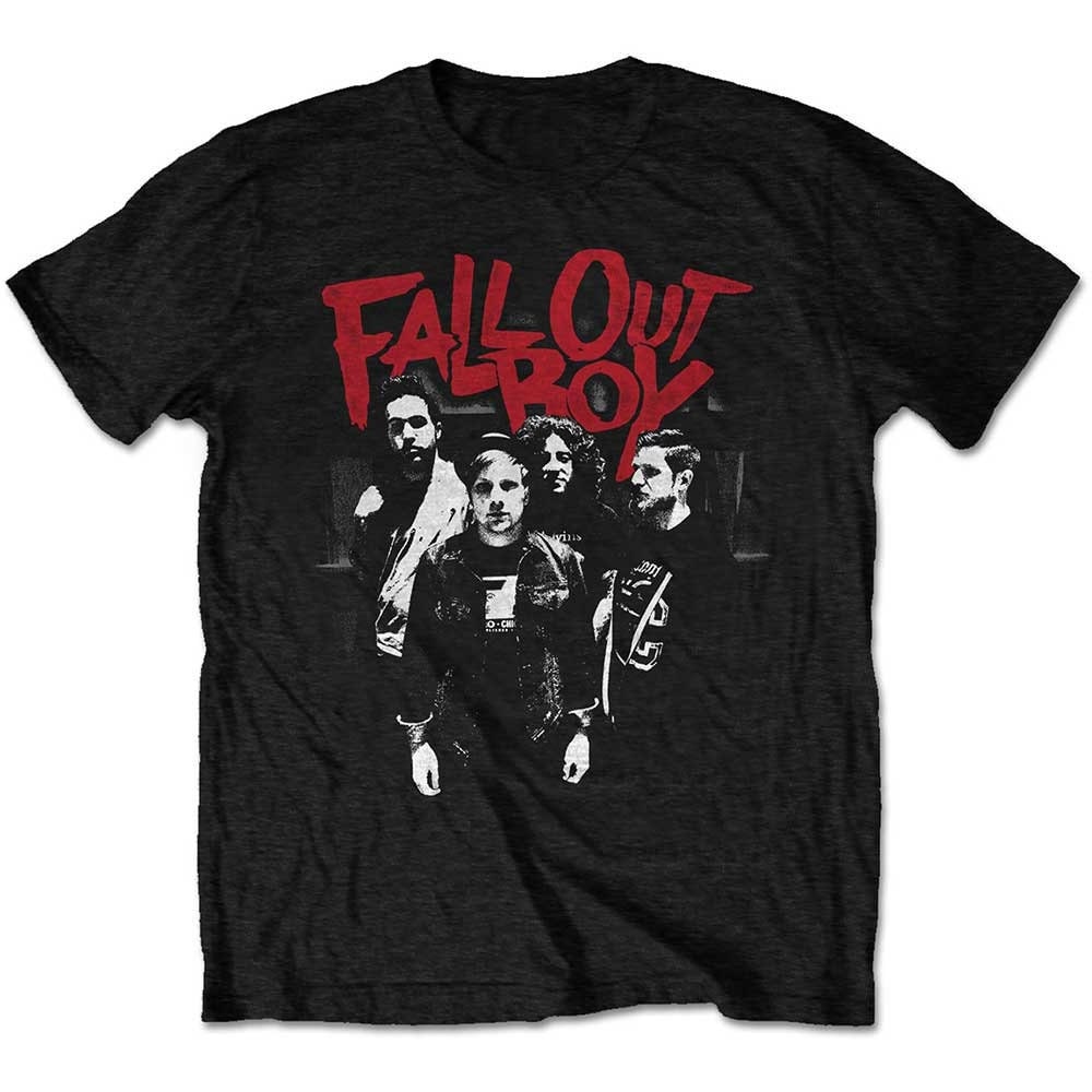 Fall Out Boy T-shirt: Punk Scratch - Unisex Official Licensed Design - Worldwide Shipping - Jelly Frog