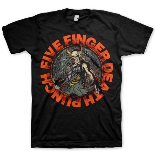 Five Finger Death Punch T-Shirt - Seal of Ameth - Unisex Official Licensed Design - Worldwide Shipping - Jelly Frog