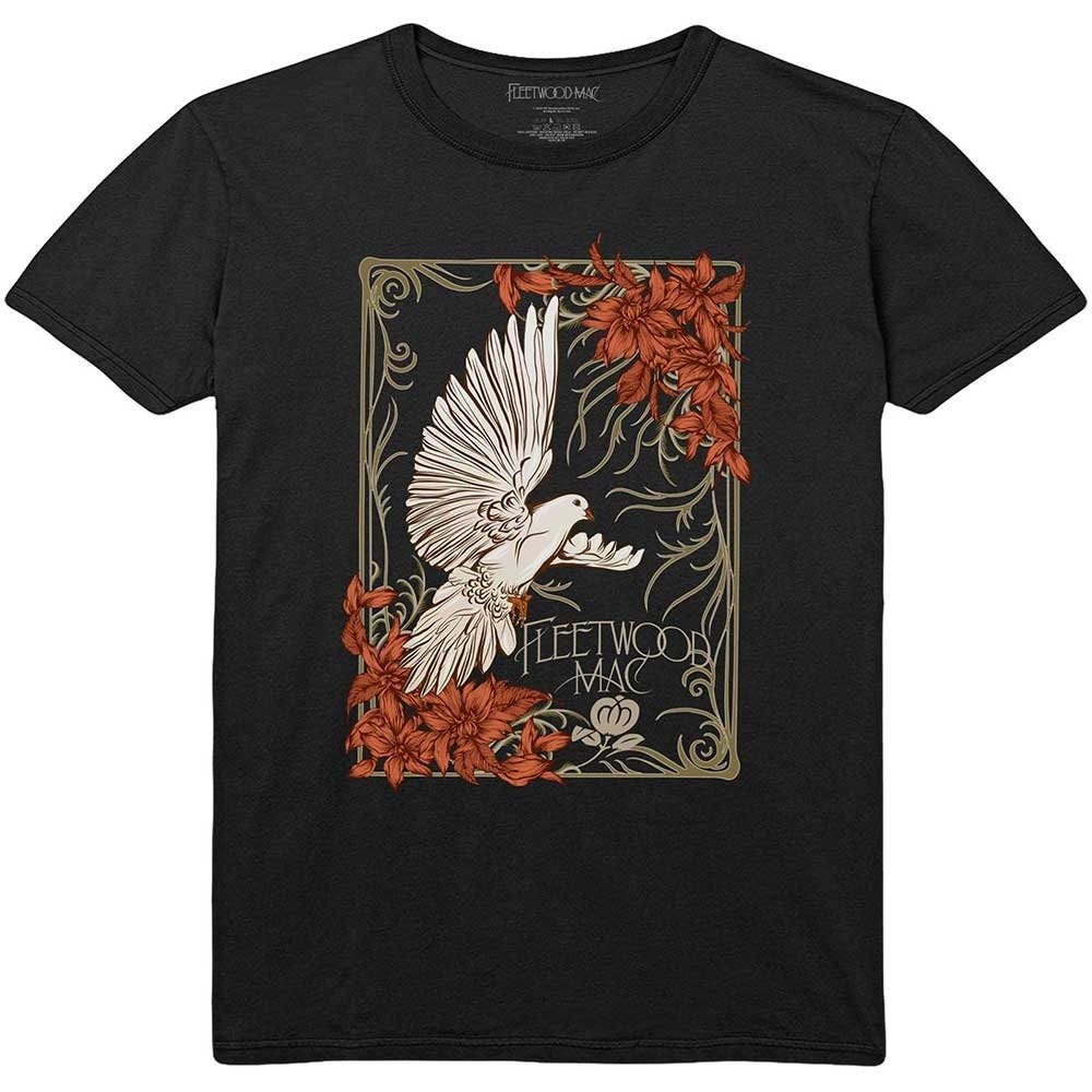Fleetwood Mac Adult T-Shirt - Dove - Official Licensed Design - Worldwide Shipping - Jelly Frog