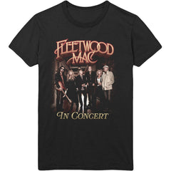 Fleetwood Mac Adult T-Shirt - In Concert - Official Licensed Design - Worldwide Shipping - Jelly Frog