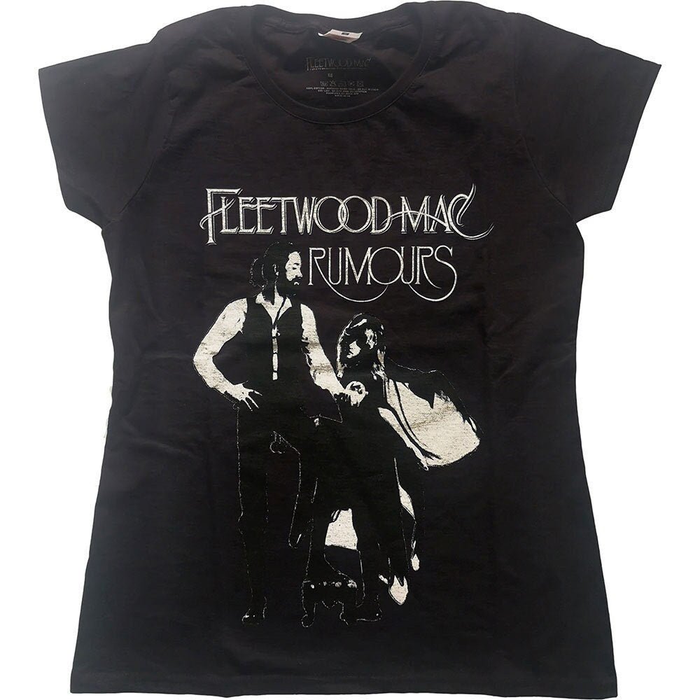 Fleetwood Mac Ladies T-Shirt - Rumours - Ladyfit Official Licensed Design - Worldwide Shipping - Jelly Frog