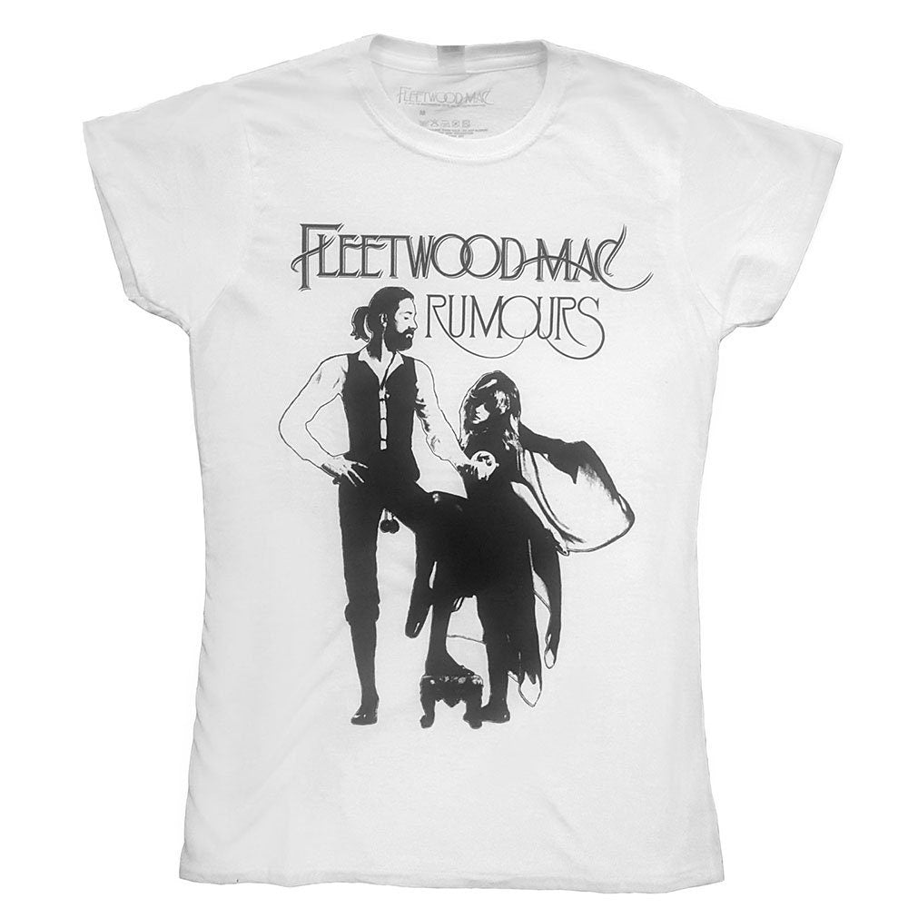 Fleetwood Mac Ladies T-Shirt - Rumours - Ladyfit Official Licensed Design - Worldwide Shipping - Jelly Frog