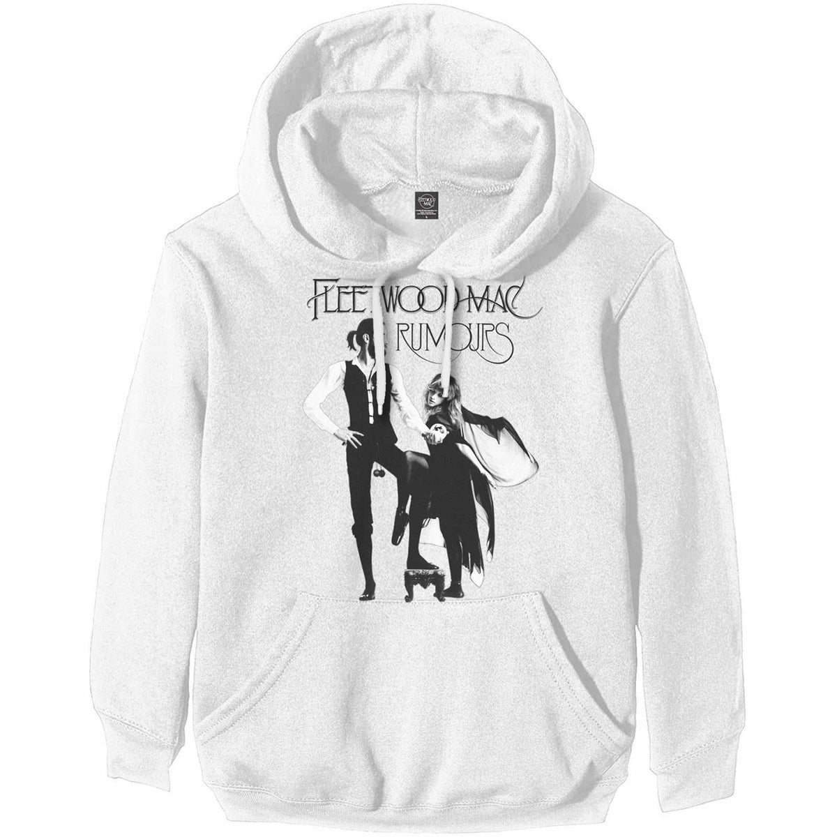 Fleetwood Mac Unisex Hoodie - Rumours - White Official Licensed Design - Worldwide Shipping - Jelly Frog