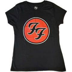 Foo Fighters Ladies T-Shirt - FF Logo - Ladyfit Official Licensed Design - Worldwide Shipping - Jelly Frog