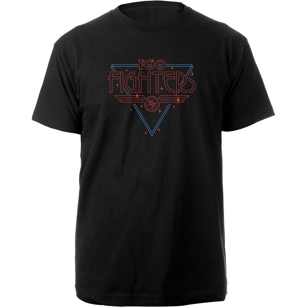 Foo Fighters T-Shirt - Black Disco Outline - Unisex Official Licensed Design - Worldwide Shipping - Jelly Frog