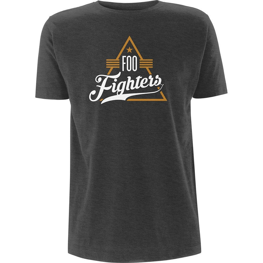 Foo Fighters T-Shirt - Grey Triangle Design - Unisex Official Licensed Design - Worldwide Shipping - Jelly Frog