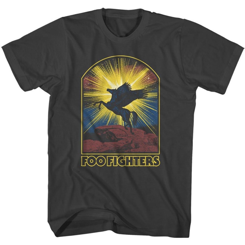 Foo Fighters T-Shirt - Pegasus Design - Unisex Official Licensed Design - Worldwide Shipping - Jelly Frog