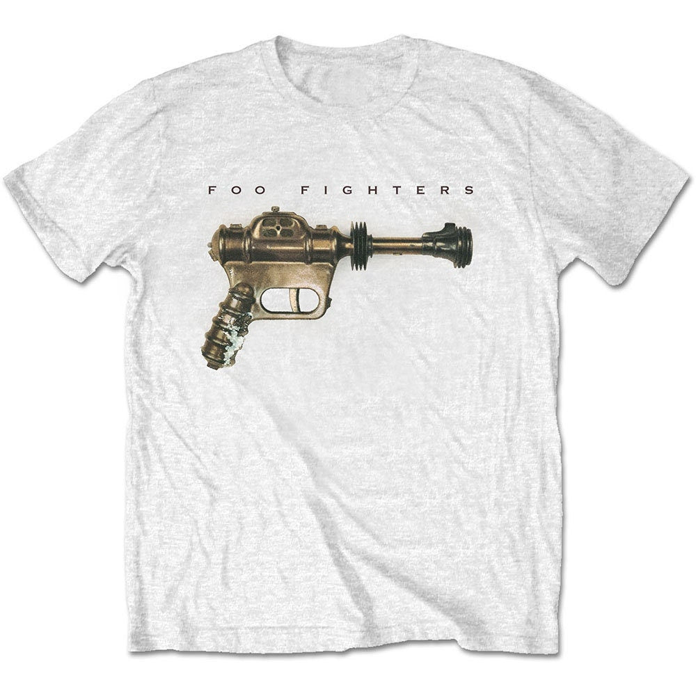 Foo Fighters T-Shirt - Ray Gun - Unisex Official Licensed Design - Worldwide Shipping - Jelly Frog