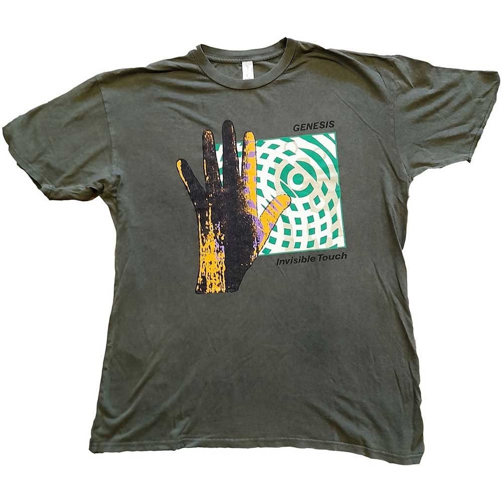 Genesis Adult T-Shirt - Invisible Touch - Official Licensed Design - Worldwide Shipping - Jelly Frog