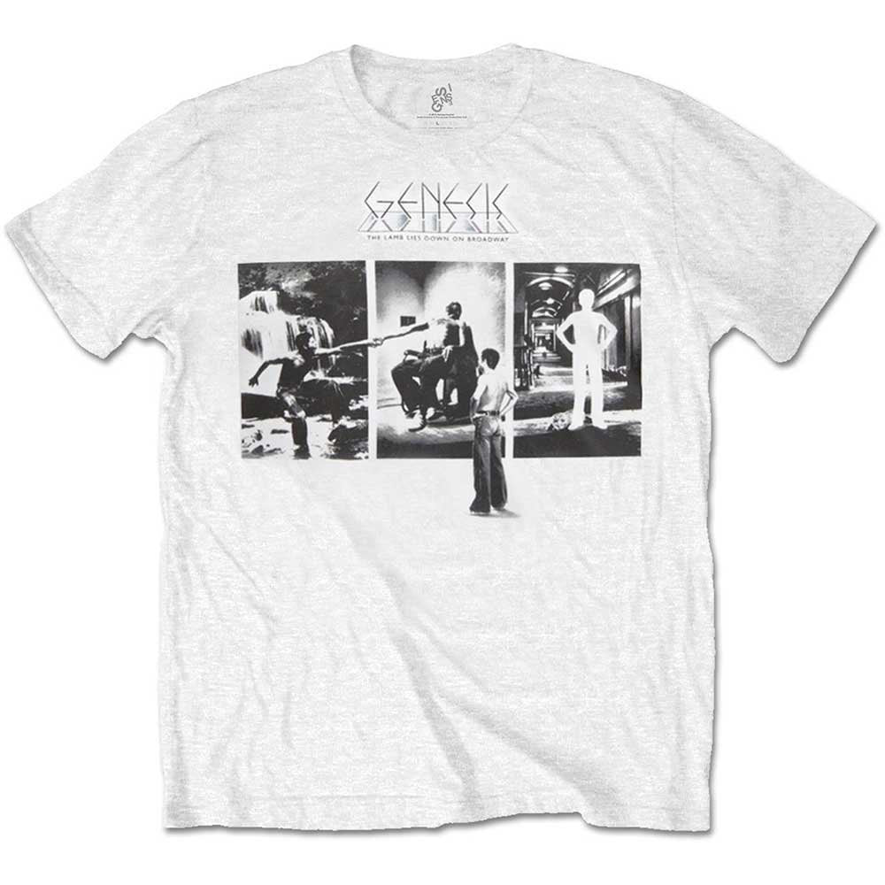 Genesis Adult T-Shirt - The Lamb Lies Down on Broadway - Official Licensed Design - Worldwide Shipping - Jelly Frog