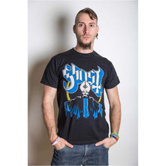 Ghost T-Shirt - Papa and Band - Unisex Official Licensed Design - Worldwide Shipping - Jelly Frog