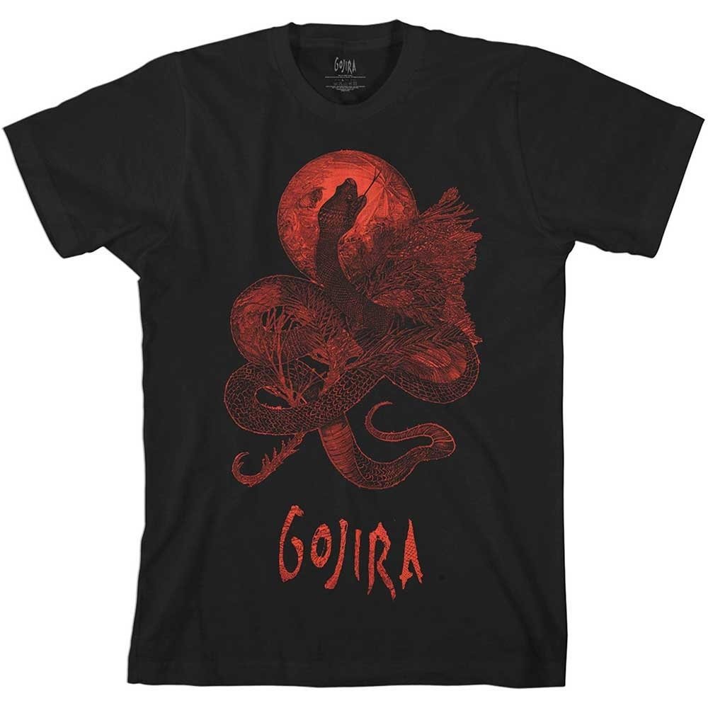 Gojira T-Shirt - Serpent Moon - Unisex Official Licensed Design - Worldwide Shipping - Jelly Frog