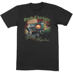 Good Charlotte T-Shirt - Young & Hopeless - Unisex Official Licensed Design - Worldwide Shipping - Jelly Frog