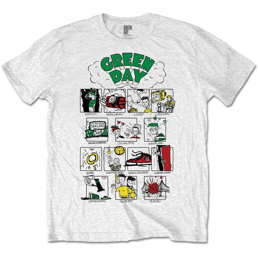 Green Day Adult T-Shirt - Dookie RRHOF - Official Licensed Design - Worldwide Shipping - Jelly Frog