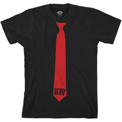 Green Day Adult T-Shirt - Tie Design - Official Licensed Design - Worldwide Shipping - Jelly Frog