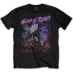 Guns N' Roses T-Shirt - Sunset Boulevard - Official Licensed Design - Worldwide Shipping - Jelly Frog