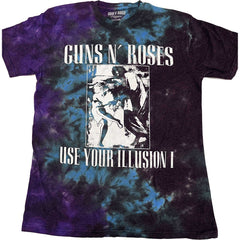 Guns N' Roses T-Shirt - Use your Illusion Monochrome (Wash Collection) - Official Licensed Design - Jelly Frog