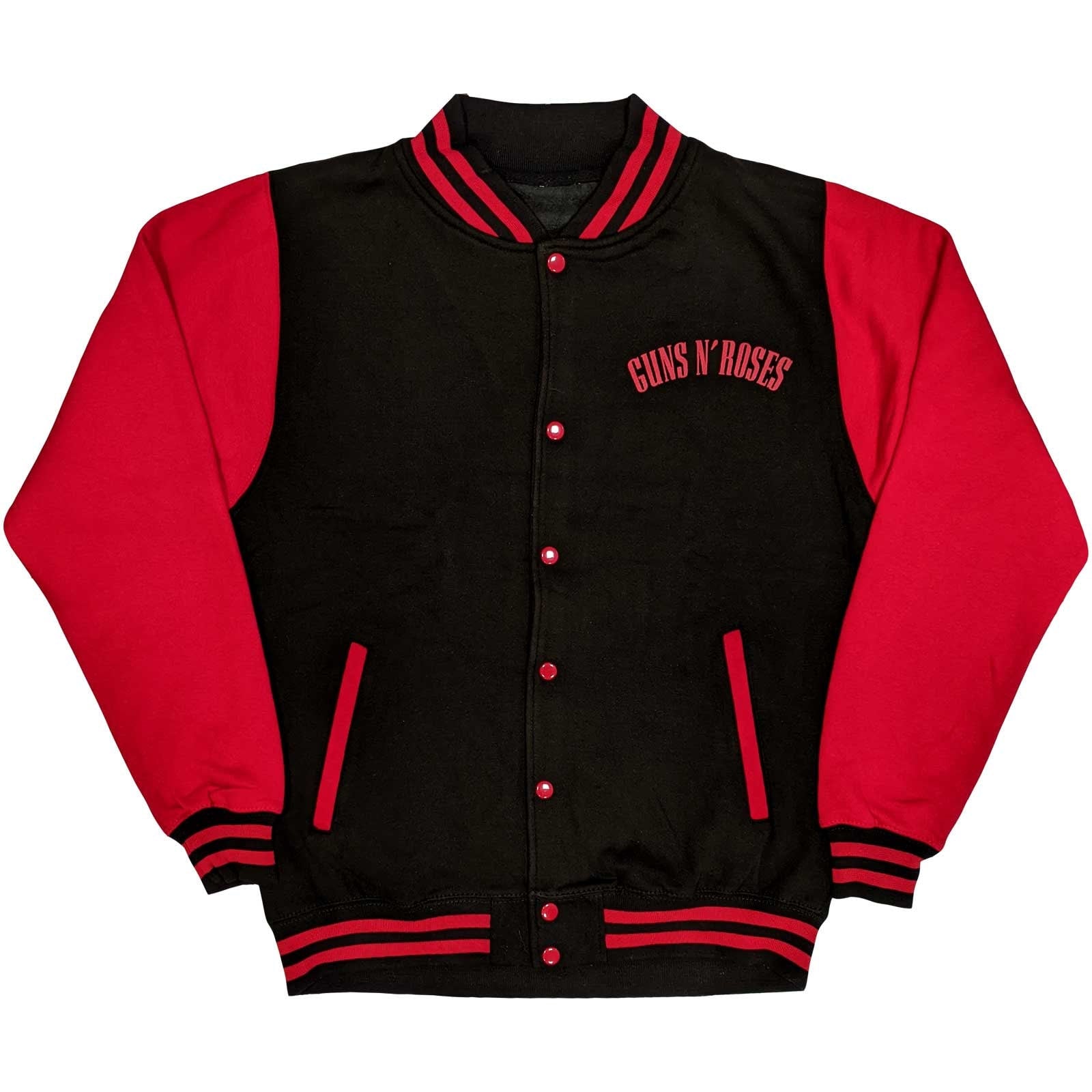 Guns N' Roses Varsity Jacket - Appetite for Destruction (Back Print) - Official Licensed Design - Worldwide Shipping - Jelly Frog