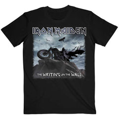 Iron Maiden Adult T-Shirt - The Writing on the Wall - Official Licensed Design - Worldwide Shipping - Jelly Frog