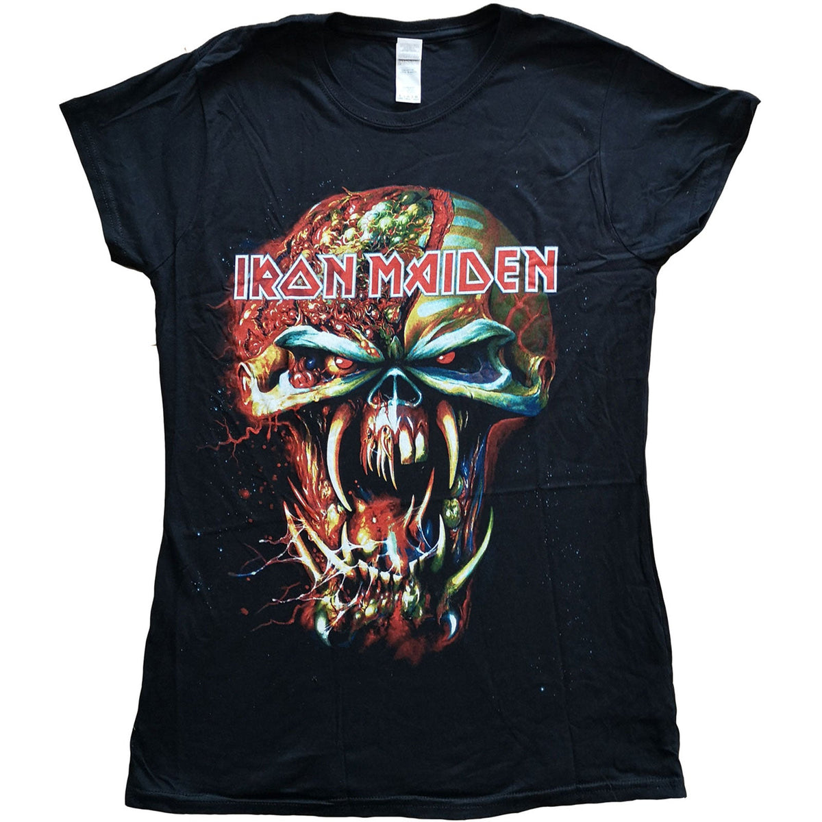 Iron Maiden Ladies T-Shirt - Final Frontier - Official Licensed Design - Jelly Frog