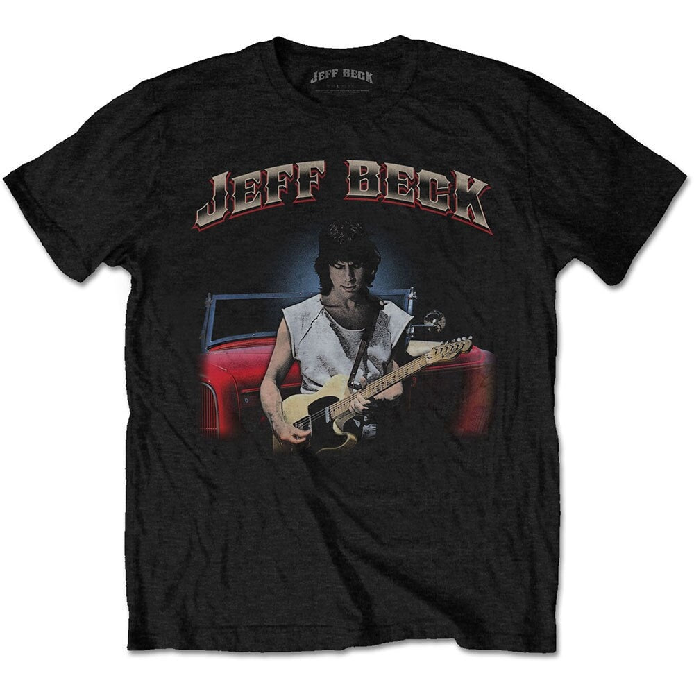 Jeff Beck Adult T-Shirt - Hot Rod - Official Licensed Design - Worldwide Shipping - Jelly Frog