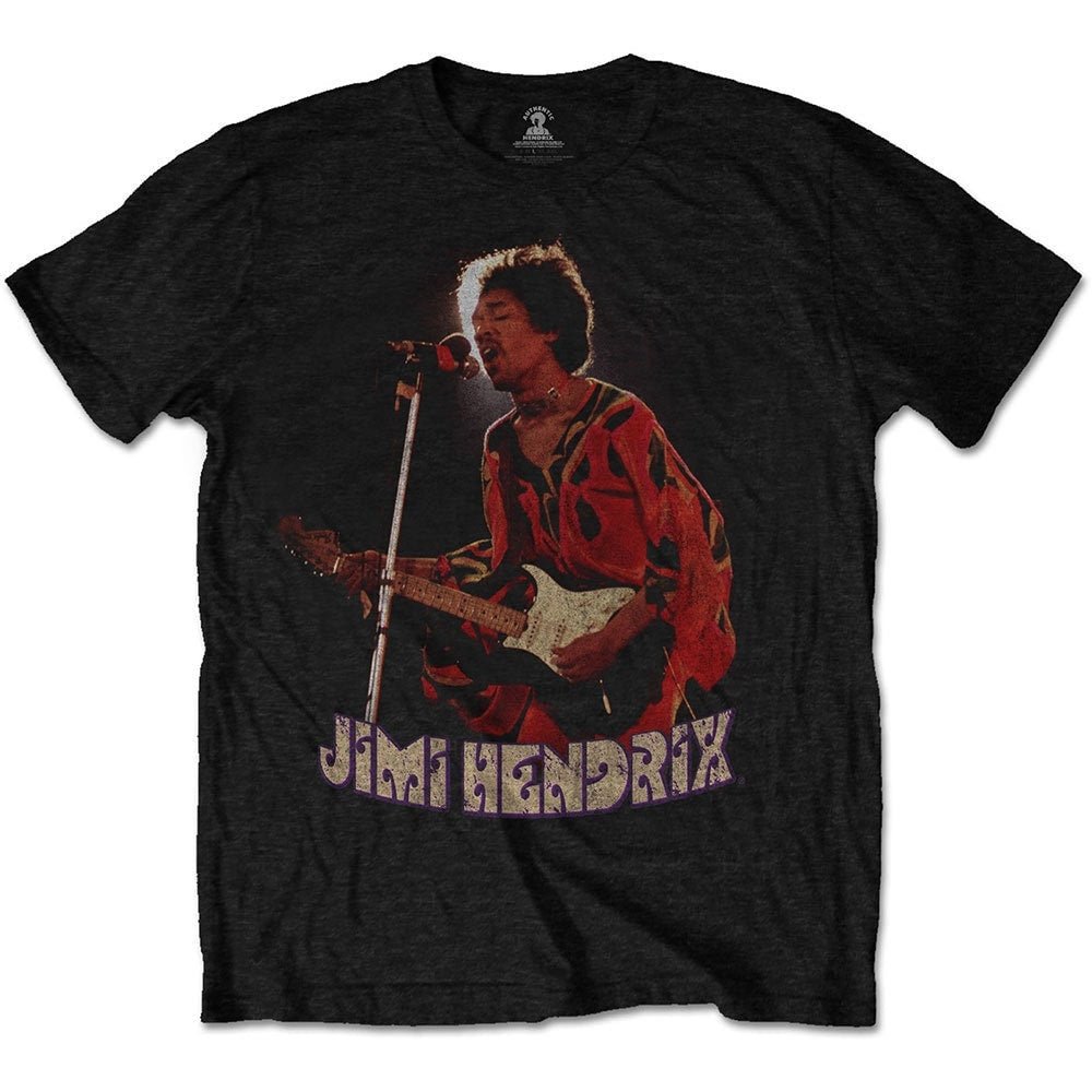 Jimi Hendrix Adult T-Shirt - Orange Kaftan - Official Licensed Design - Worldwide Shipping - Jelly Frog