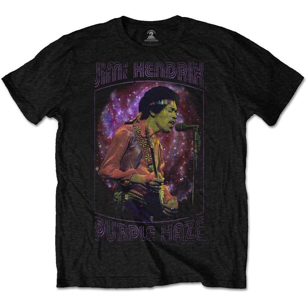 Jimi Hendrix Adult T-Shirt - Purple Haze Frame - Official Licensed Design - Worldwide Shipping - Jelly Frog