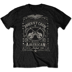 Johnny Cash Adult T-Shirt - American Rebel - Official Licensed Design - Worldwide Shipping - Jelly Frog