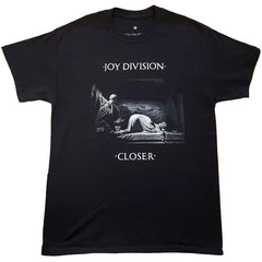 Joy Division T-Shirt - Classic Closer- Black Unisex Official Licensed Design - Worldwide Shipping - Jelly Frog