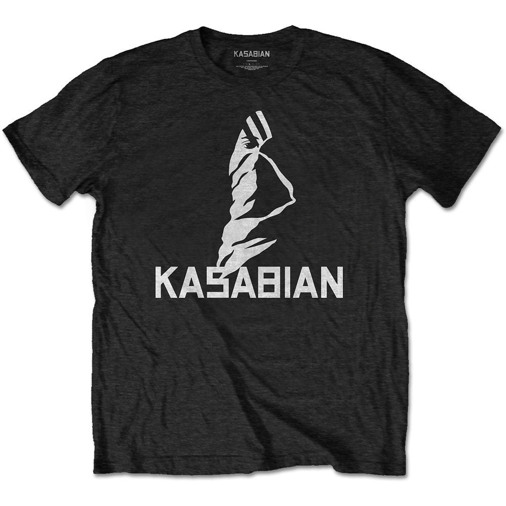 Kasabian Adult T-Shirt - Ultra Face 2004 Tour (Back print) - Official Licensed Design - Worldwide Shipping - Jelly Frog