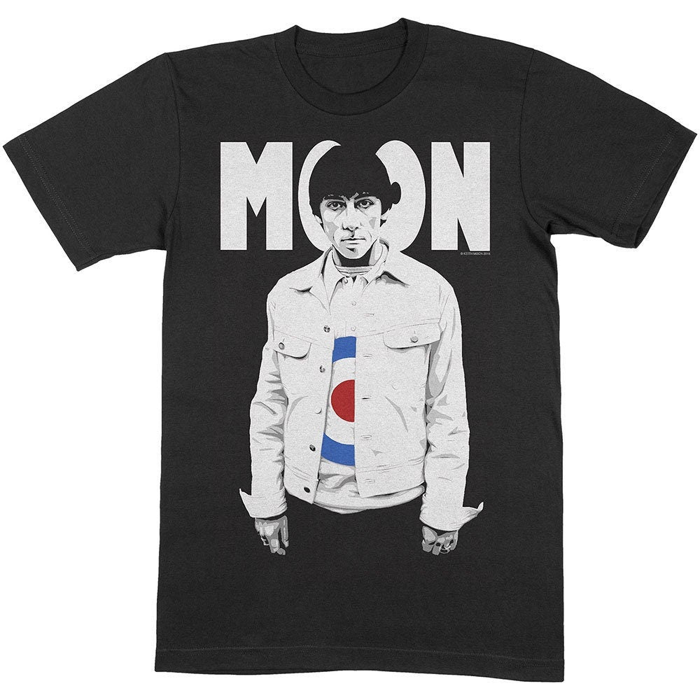 Keith Moon Unisex T-Shirt - Moon Target - The Who Official Licensed Design - Worldwide Shipping - Jelly Frog