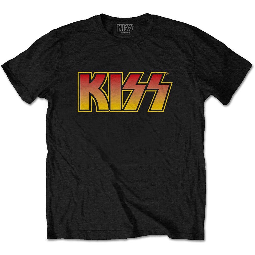 KISS T-Shirt - Classic Logo - Unisex Official Licensed Design - Worldwide Shipping - Jelly Frog