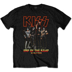 KISS T-Shirt - End of the Road (Back Print) - Unisex Official Licensed Design - Worldwide Shipping - Jelly Frog