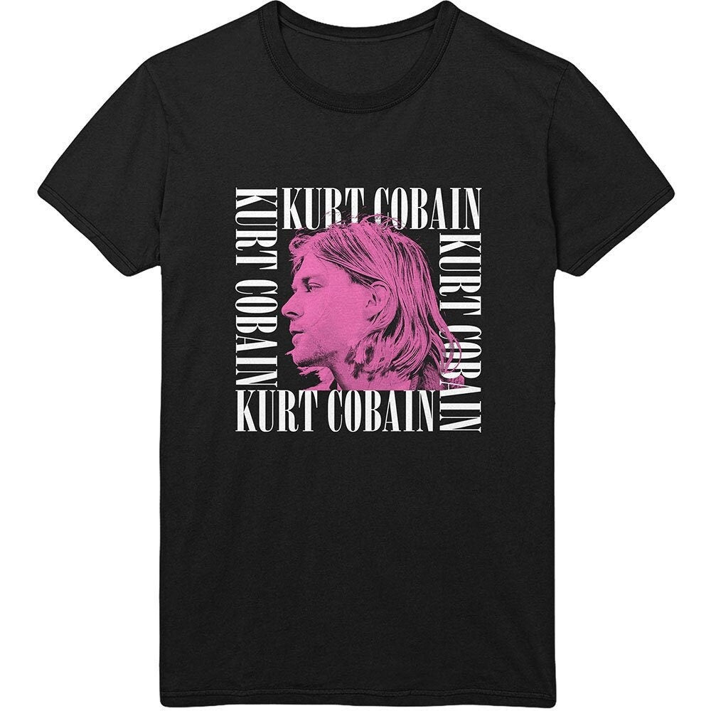 Kurt Cobain T-Shirt - Head Shot Frame - Unisex Official Licensed Design - Worldwide Shipping - Jelly Frog