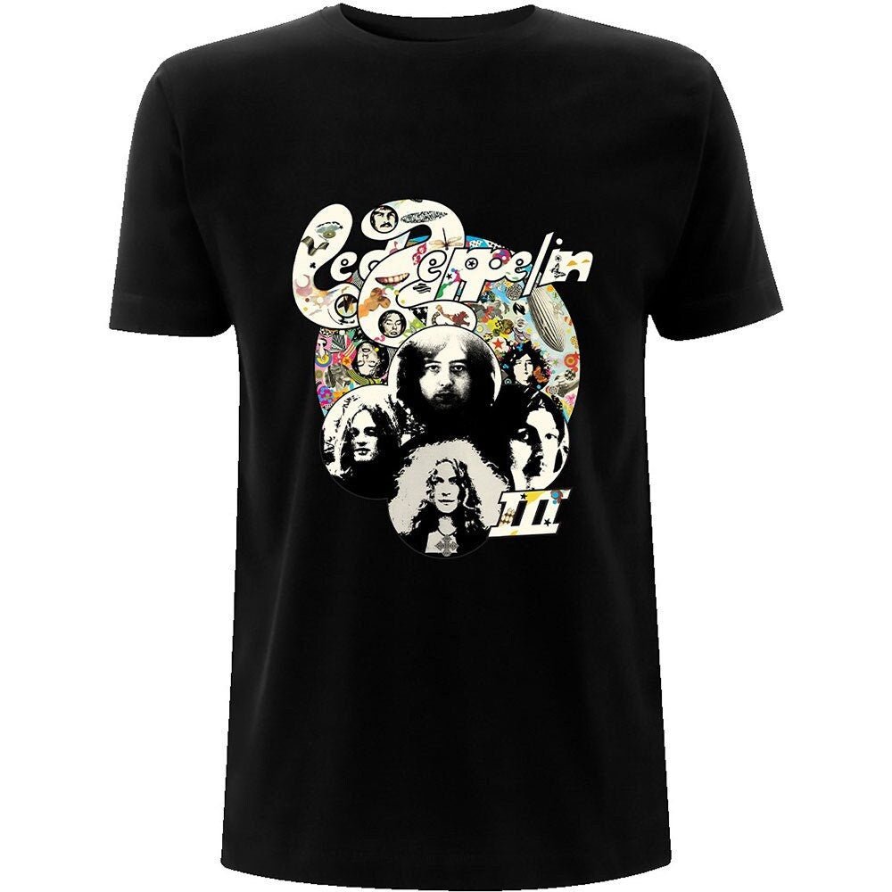 Led Zeppelin Adult T-Shirt - Photo III - Official Licensed Design - Worldwide Shipping - Jelly Frog
