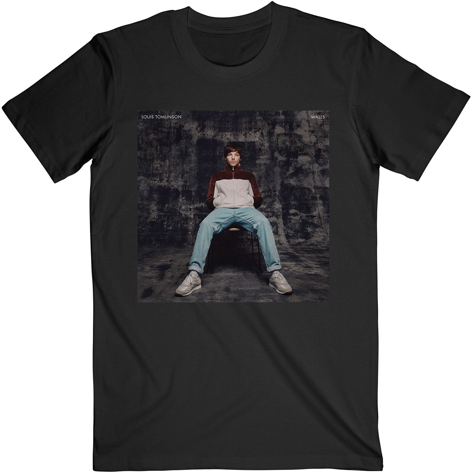 Louis Tomlinson Adult T-Shirt - Walls - Official Licensed Design - Worldwide Shipping - Jelly Frog