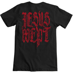 Machine Head T-Shirt - Jesus Wept (Back Print) - Unisex Official Licensed Design - Worldwide Shipping - Jelly Frog