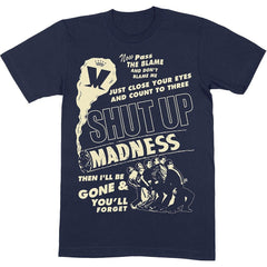 Madness Adult T-Shirt - Shut Up Design - Official Licensed Design - Worldwide Shipping - Jelly Frog