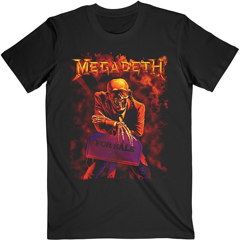 Megadeth Adult T-Shirt - Peace Sells - Official Licensed Design - Worldwide Shipping - Jelly Frog