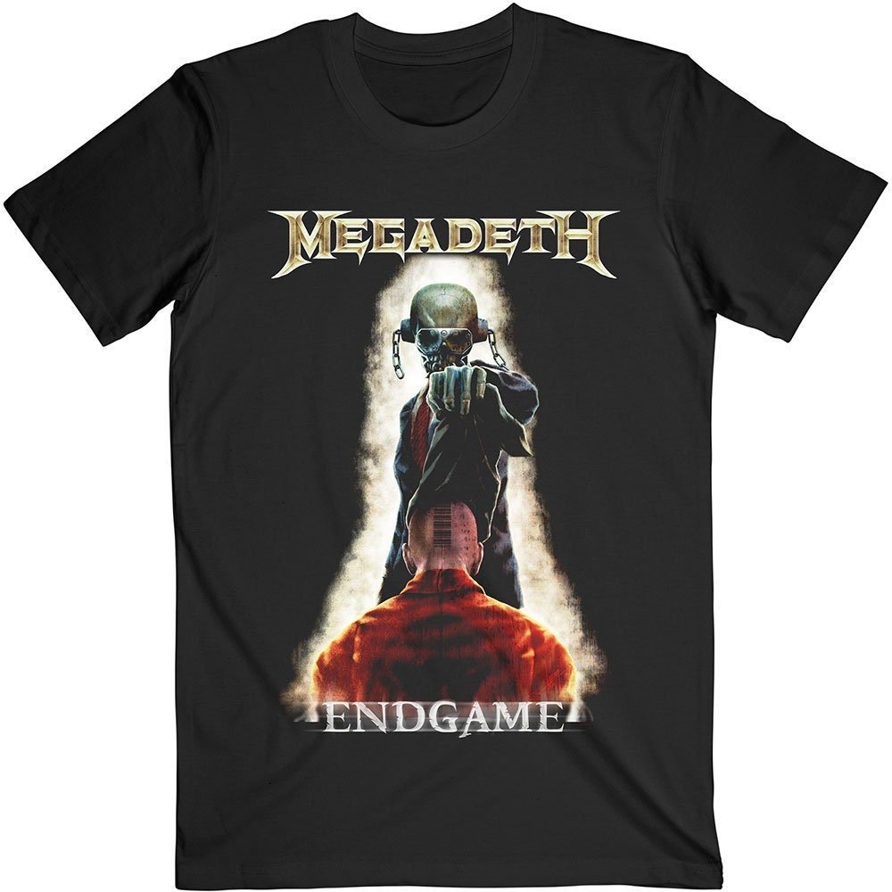 Megadeth Adult T-Shirt - Vic Removing Hood - Endgame - Official Licensed Design - Worldwide Shipping - Jelly Frog