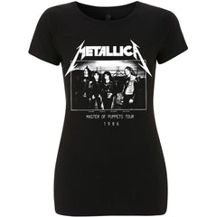 Metallica Ladies T-Shirt - Master of Puppets Photo Damage Inc. Tour - Official Licensed Design - Worldwide Shipping - Jelly Frog